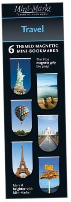 Opakowanie Zakładki magnetyczne Travel (6 sztuk)