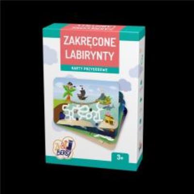 Zakręcone labirynty. Wydawca: Trefl. SmakLiter.pl Opakowanie Zakręcone labirynty