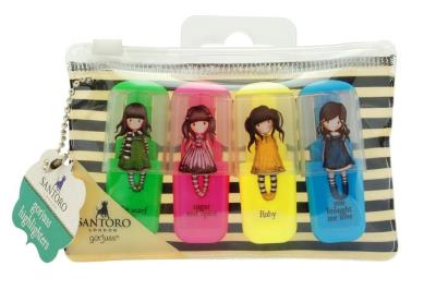 Opakowanie Zakreślacze - Zestaw 4 Gorjuss