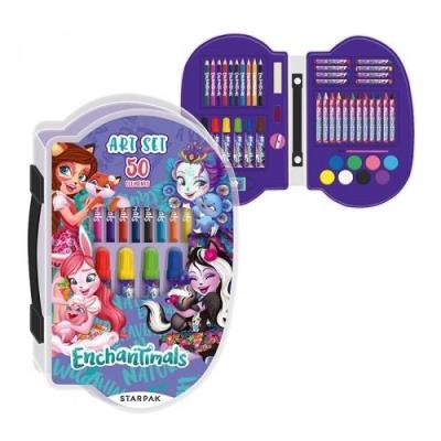 Opakowanie Zestaw artystyczny 50 elementów Enchantimals