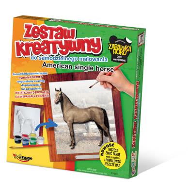 Opakowanie Zestaw Kreatywny do malowania- Koń American Single