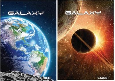 Opakowanie Zeszyt A4/60 linia Galaxy twardy (6szt) STREET