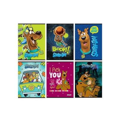 Opakowanie Zeszyt A5/54K kratka Scooby Doo (10szt)