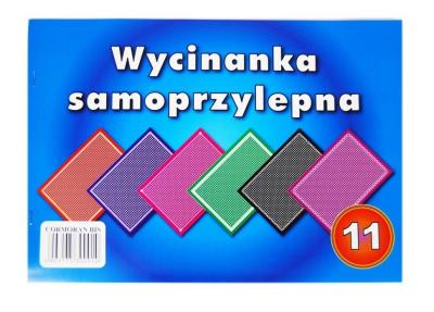 Opakowanie Zeszyty papierów kolorowych Cormoran kropki-11