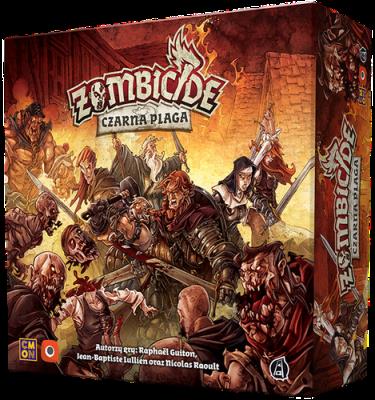 Zombicide: Czarna Plaga PORTAL. Wydawca: Portal Games. SmakLiter.pl Opakowanie Zombicide: Czarna Plaga PORTAL