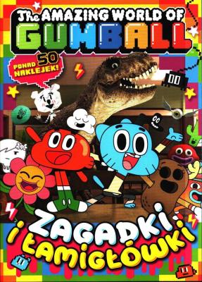 Gumball Tom 2. Zagadki i łamigłówki. Autor: Opracowanie zbiorowe. SmakLiter.pl Okładka książki Gumball Tom 2. Zagadki i łamigłówki