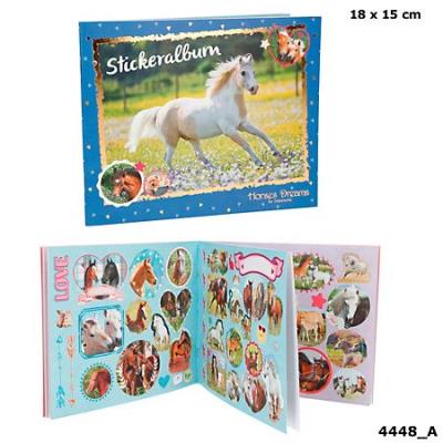 ALBUM Z NAKLEJKAMI HORSES DREAMS 4448A. Wydawca: PLUS-Z. SmakLiter.pl Opakowanie ALBUM Z NAKLEJKAMI HORSES DREAMS 4448A