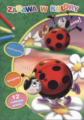 Okładka książki BIEDRONKI ZABAWA W KOLORY