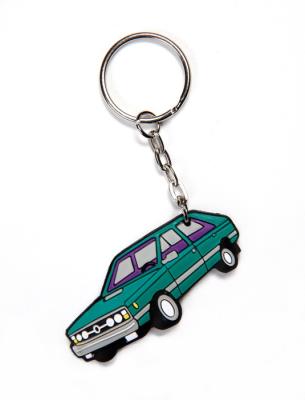 Opakowanie BRELOK GUMOWY AUTA PRL POLONEZ ZIELONY