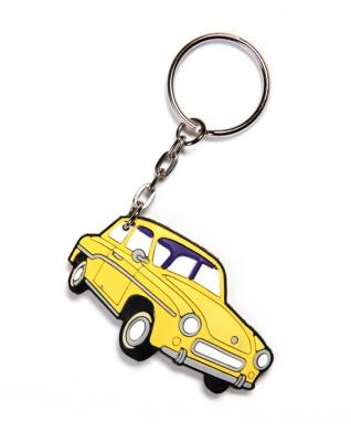 Opakowanie BRELOK GUMOWY AUTA PRL SYRENKA ŻÓŁTA
