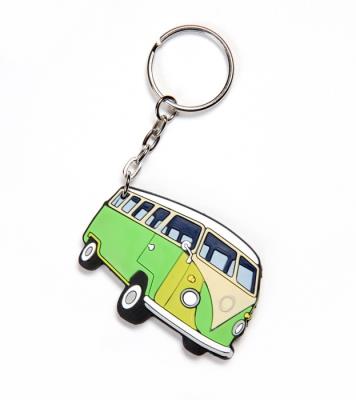 Opakowanie BRELOK GUMOWY AUTA PRL VW HIPIS ZIELONY