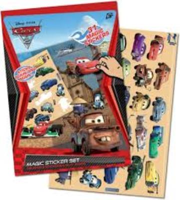 Opakowanie CARS 2 NAKLEJKI
