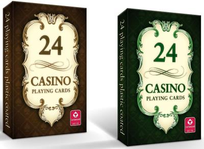 Opakowanie CASINO - karty do gry 24 karty Cartamundi