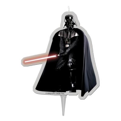 Opakowanie DARTH VADER ŚWIECZKA TORTOWA 2D
