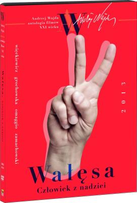 Opakowanie DVD WAŁĘSA CZŁOWIEK Z NADZIEI KOLEKCJA ANDRZEJ WAJDA ANTOLOGIA FILMÓW XXI WIEKU