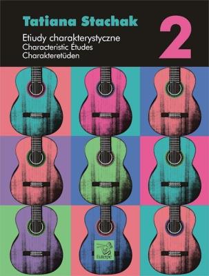 Etiudy charakterystyczne vol. 2. Autor: Tatiana Stachak. SmakLiter.pl Okładka książki Etiudy charakterystyczne vol. 2