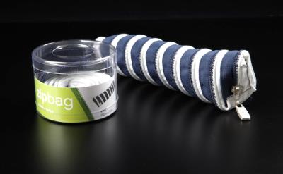 Opakowanie ETUI Z TAŚMY SUWAKOWEJ ZIPBAG NIEBIESKIE