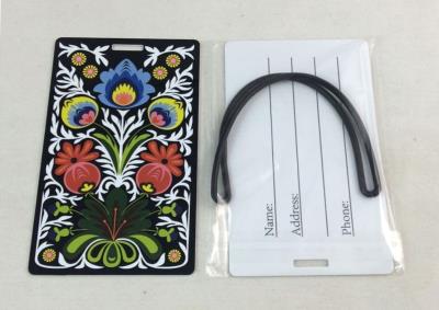 Opakowanie ETYKIETA NA WALIZKĘ COLOR FLOWER