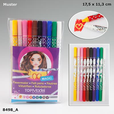 FLAMASTRY MAGICZNE TOP MODEL 8498A. Wydawca: PLUS-Z. SmakLiter.pl Opakowanie FLAMASTRY MAGICZNE TOP MODEL 8498A