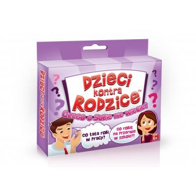 Opakowanie GRA CZEGO O SOBIE NIE WIECIE DZIECI KONTRA RODZICE