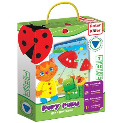 Opakowanie GRA EDUKACYJNA Z GUZIKAMI PORY ROKU RK5101 07