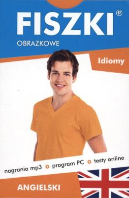IDIOMY ANGIELSKI FISZKI OBRAZKOWE WYD. 2016. Autor: Opracowanie zbiorowe. SmakLiter.pl Okładka książki IDIOMY ANGIELSKI FISZKI OBRAZKOWE WYD. 2016