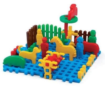 Opakowanie KLOCKI WAFFLE KONSTRUKCYJNE 31 MINI FARMA