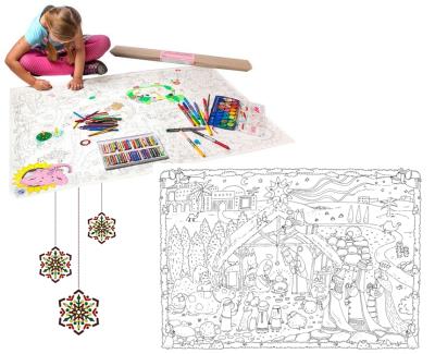 Opakowanie KOLOROWANKA PODŁOGOWA XXL BN SZOPKA BETLEJEMSKA 