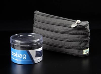 Opakowanie KOSMETYCZKA Z TAŚMY SUWAKOWEJ ZIPBAG CZARNA