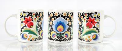 Opakowanie KUBEK CERAMICZNY KWIATY