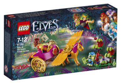 Opakowanie LEGO ELVES AZARI I LEŚNA UCIECZKA GOBLINÓW 41186
