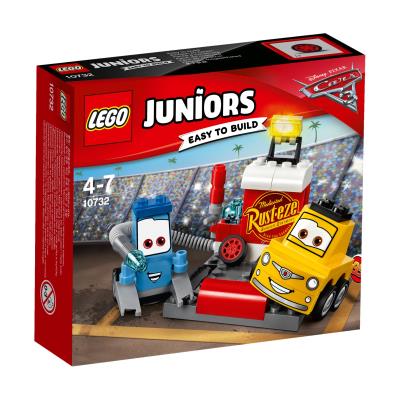 LEGO JUNIORS AUTA 3 PUNKT SERWISOWY GUIDO I LUIGIEGO 10732. Wydawca: LEGO. SmakLiter.pl Opakowanie LEGO JUNIORS AUTA 3 PUNKT SERWISOWY GUIDO I LUIGIEGO 10732