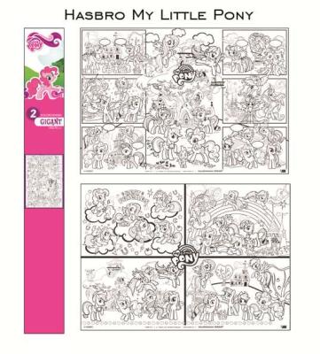 Opakowanie MY LITTLE PONY KOLOROWANKI GIGANT