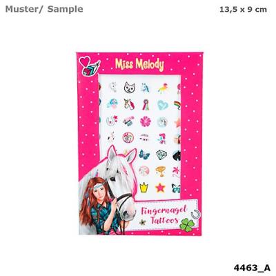 NAKLEJKI NA PAZNOKCIE MISS MELODY 4463A. Wydawca: PLUS-Z. SmakLiter.pl Opakowanie NAKLEJKI NA PAZNOKCIE MISS MELODY 4463A