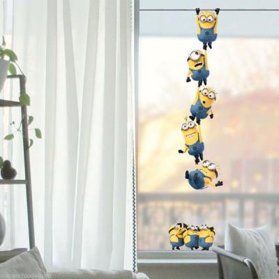 Opakowanie NAKLEJKI NA SZYBĘ MINIONKI ŁAŃCUCH 24X34 CM
