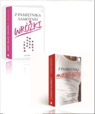 Okładka książki PAKIET Z PAMIĘTNIKA SAMOTNEJ WRÓŻKI / Z PAMIĘTNIKA MASAŻYSTY 