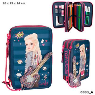 PIÓRNIK POTRÓJNY Z WYPOSAŻENIEM Z GITARĄ TOP MODEL 6383A. Wydawca: PLUS-Z. SmakLiter.pl Opakowanie PIÓRNIK POTRÓJNY Z WYPOSAŻENIEM Z GITARĄ TOP MODEL 6383A