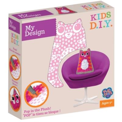 Opakowanie PLUSZOWE RĘKODZIEŁO PODUSZECZKA SŁODKI KOCIAK 75392