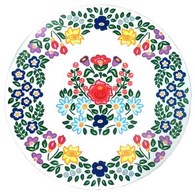 Opakowanie PODKŁADKA CERAMICZNA OKRĄGŁA 20CM ZALIPIE MULTIKOLOR