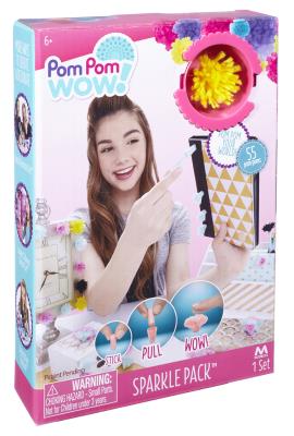 Opakowanie POMPOM WOW ZESTAW BŁYSZCZĄCE POMPONY