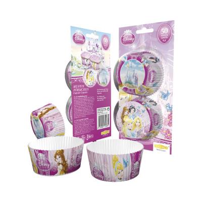 PRINCESS PAPILOTKI NA MUFFINY 50 SZTUK. Wydawca: Dekoback. SmakLiter.pl Opakowanie PRINCESS PAPILOTKI NA MUFFINY 50 SZTUK