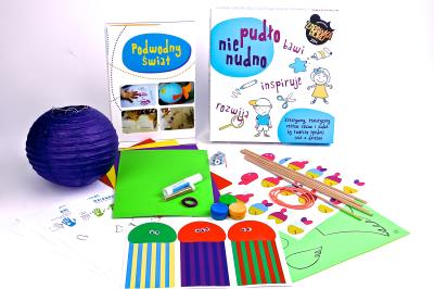 Opakowanie PUDŁO NIE NUDNO PODWODNY ŚWIAT