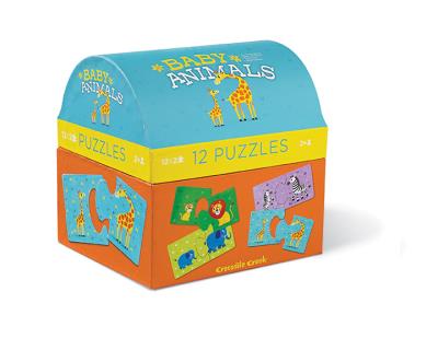 Opakowanie PUZZLE 12 MAŁE ZWIERZĄTKA