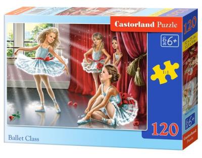 Okładka książki Puzzle 120 Ballet Class CASTOR