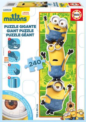 Opakowanie PUZZLE 240 MAXI MINIONKI 