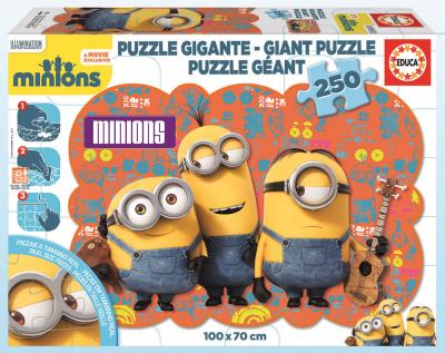 Opakowanie PUZZLE 250 MAXI MINIONKI  