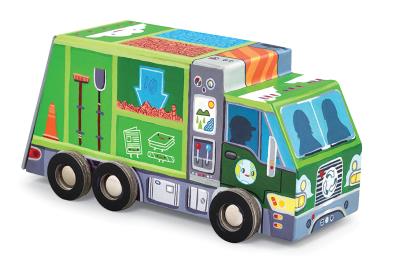 Opakowanie PUZZLE 48 ŚMIECIARKA