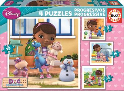 Opakowanie PUZZLE 4W1 KLINIKA DLA PLUSZAKÓW 