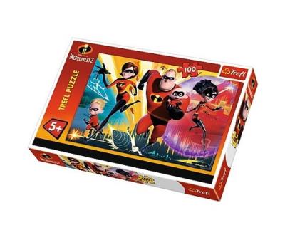 Opakowanie Puzzle Iniemamocni Incredibles 2 100