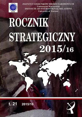 Okładka książki ROCZNIK STRATEGICZNY 2015/2016